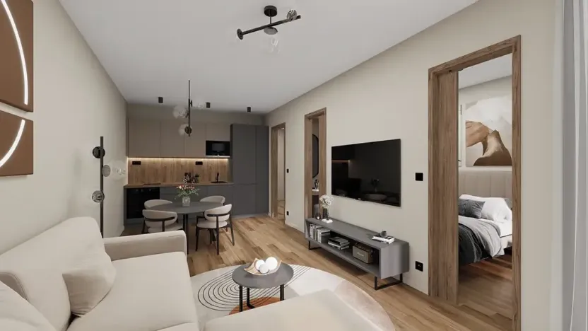 Prodej bytu 2+kk, Praha - Košíře, Hlaváčkova, 47 m2