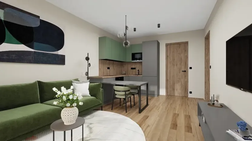 Prodej bytu 1+kk, Praha - Košíře, Hlaváčkova, 38 m2