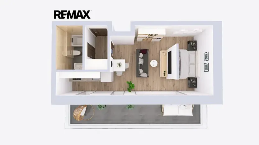 Pronájem bytu 1+kk, Kolín, 5. května, 53 m2