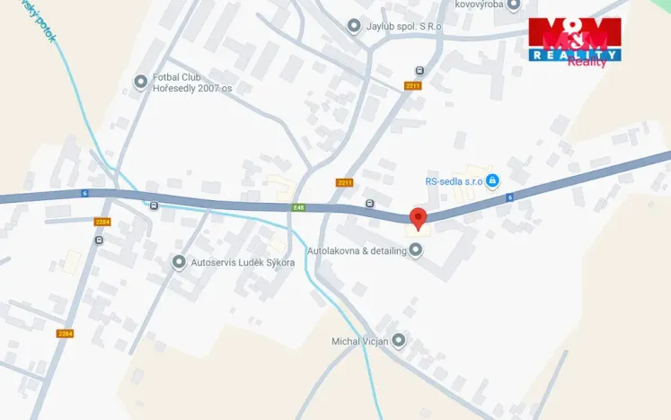 Pronájem skladu, Hořesedly, 200 m2