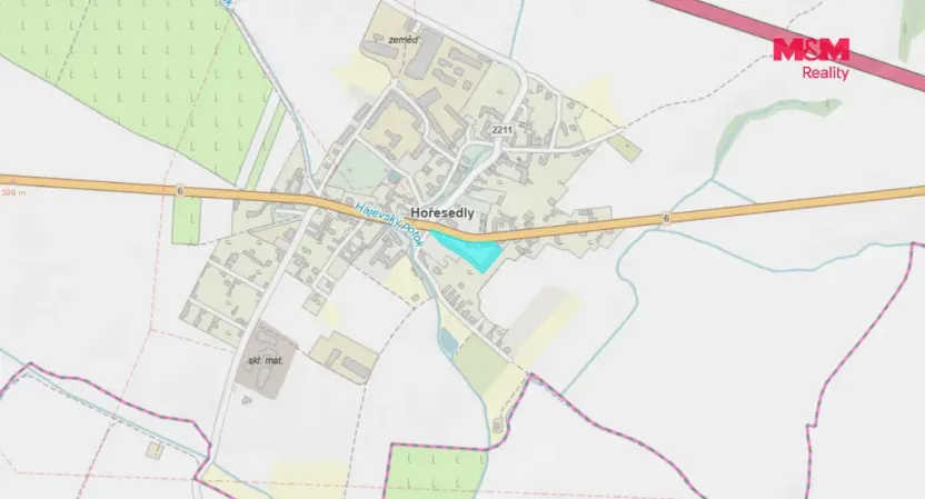 Pronájem garáže, Hořesedly, 50 m2