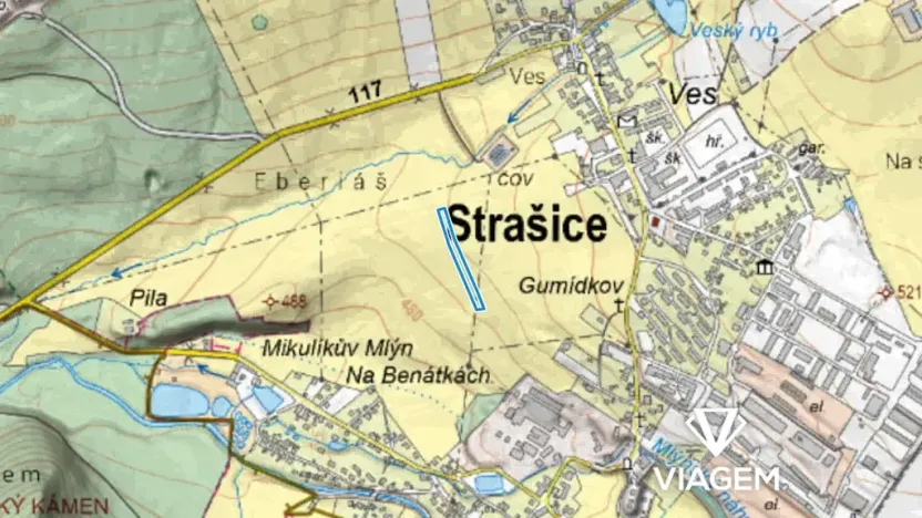 Prodej pole, Strašice, 4506 m2