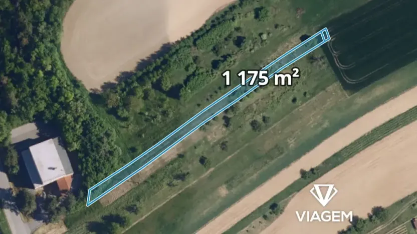 Prodej zahrady, Uhřice, 1175 m2