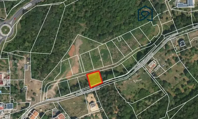 Prodej pozemku, Most, 608 m2