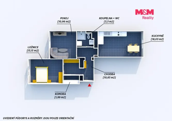 Prodej bytu 3+kk, Plzeň, Plynární, 57 m2