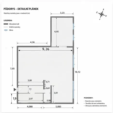 Prodej atypického bytu, Brno, Zábrdovická, 107 m2