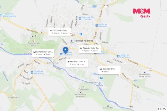 Prodej bytu 2+1, Kostelec nad Orlicí, Jirchářská, 56 m2