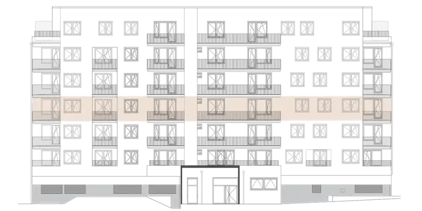 Pronájem bytu 2+kk, Praha - Hlubočepy, Vítové, 53 m2