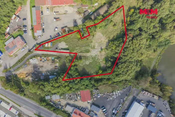 Pronájem komerčního pozemku, Cheb, Vrázova, 5476 m2