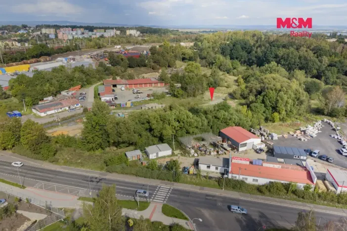 Pronájem komerčního pozemku, Cheb, Vrázova, 5476 m2