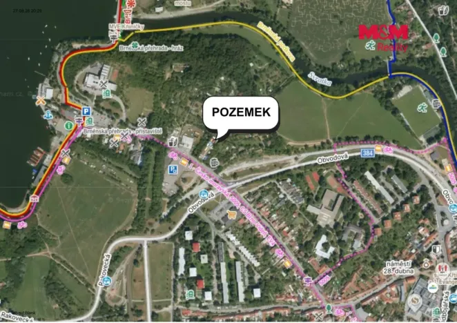Prodej pozemku pro bydlení, Brno, Přístavní, 1573 m2