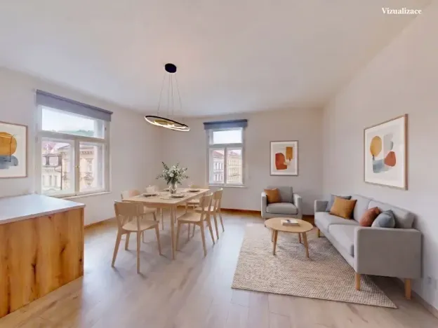 Pronájem bytu 3+kk, Praha - Smíchov, Zborovská, 66 m2