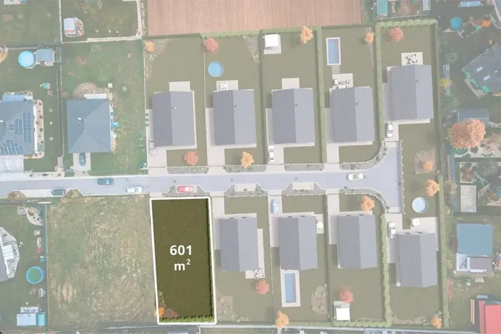 Prodej pozemku pro bydlení, Labské Chrčice, 601 m2