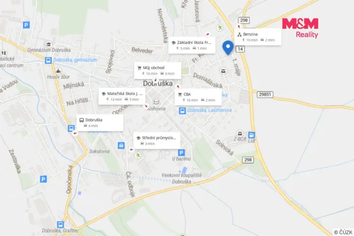 Pronájem bytu 2+kk, Dobruška, 1. máje, 25 m2