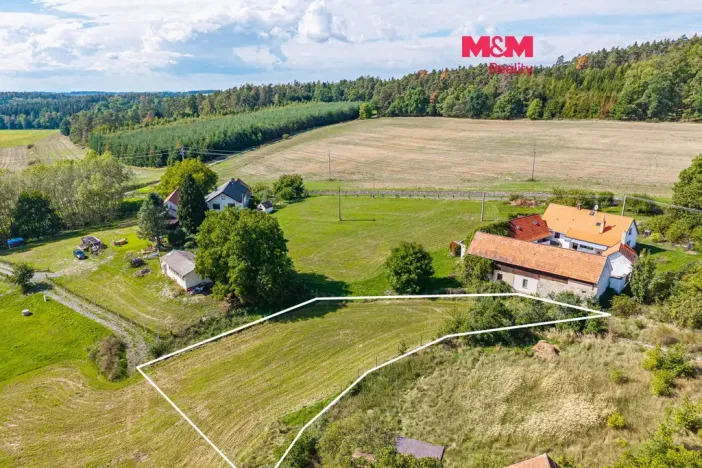 Prodej pozemku pro bydlení, Hrazany - Klisinec, 1256 m2