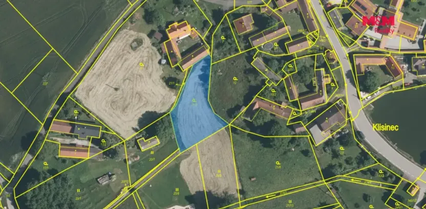 Prodej pozemku pro bydlení, Hrazany - Klisinec, 1256 m2