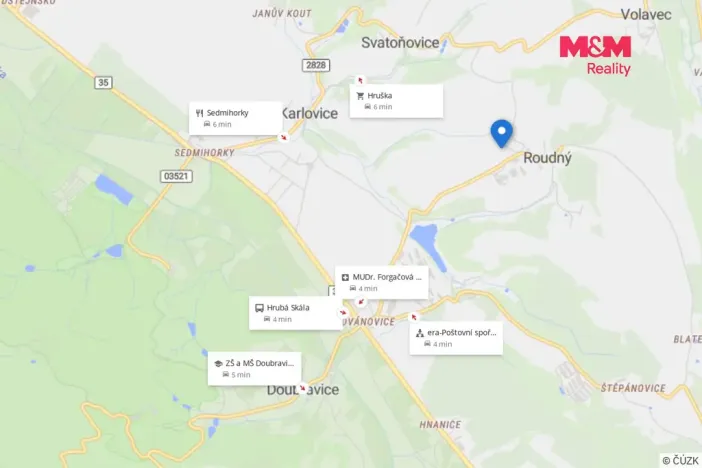 Prodej rodinného domu, Karlovice - Roudný, 204 m2