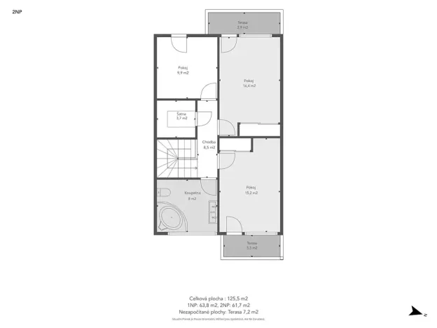 Prodej rodinného domu, Praha - Pitkovice, Chorošová, 125 m2