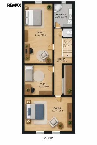 Prodej rodinného domu, Zahrádky, 168 m2