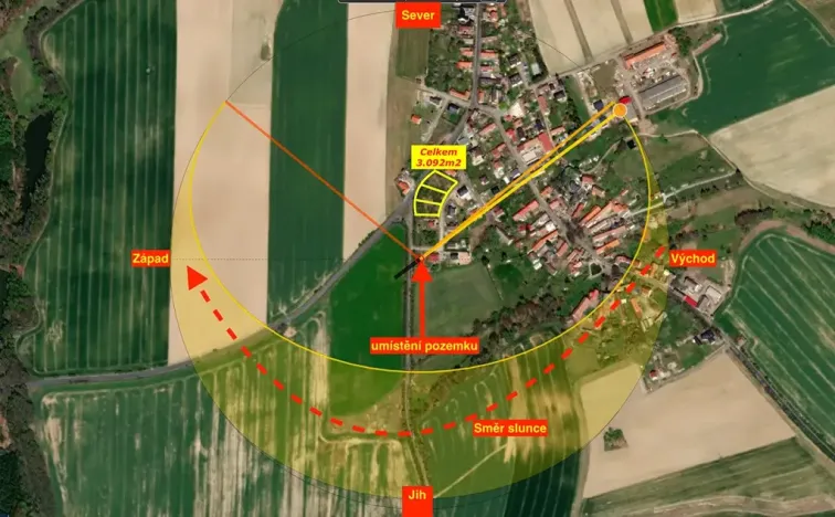 Prodej pozemku pro bydlení, Štíhlice, 1025 m2