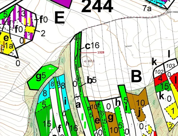 Dražba lesa, Vladislav, 662 m2