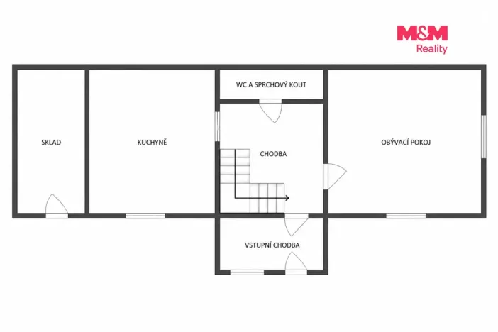Prodej rodinného domu, Račiněves, 110 m2