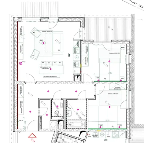 Prodej bytu 3+kk, Doksy, Dalibora z Myšlína, 86 m2