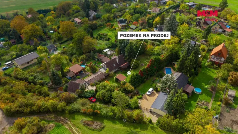 Prodej zahrady, Litoměřice, 964 m2