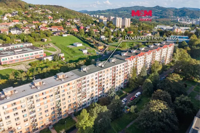 Prodej bytu 2+1, Ústí nad Labem - Severní Terasa, Maková, 60 m2