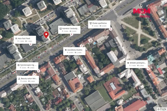 Prodej bytu 3+1, Kladno, Čs. armády, 64 m2
