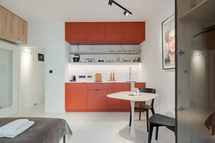 Prodej bytu 1+kk, Praha - Vršovice, Krymská, 27 m2