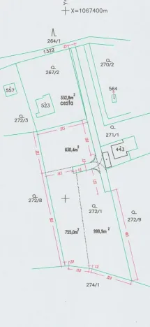 Prodej pozemku pro bydlení, Čisovice, 1000 m2