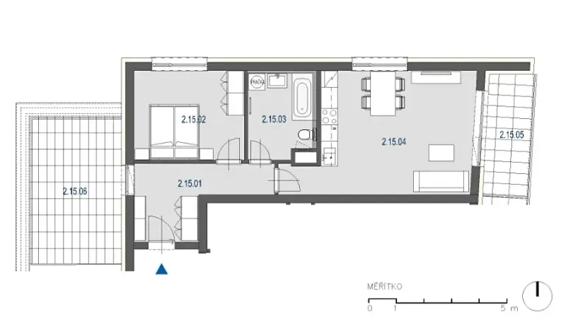 Prodej bytu 2+kk, Brno, Hvězdová, 58 m2