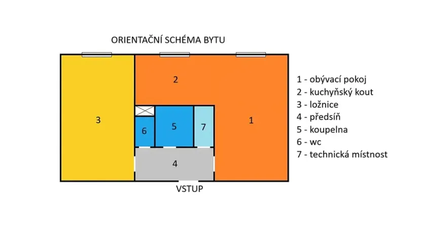 Prodej bytu 2+kk, Rožmitál pod Třemšínem, Komenského, 50 m2