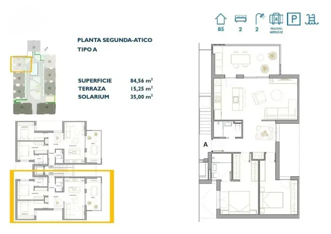 Prodej bytu 3+kk, San Pedro del Pinatar, Murcia, Španělsko, 84 m2