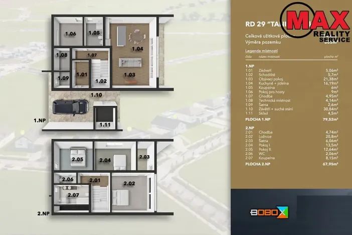 Prodej rodinného domu, Vysoký Újezd, 181 m2