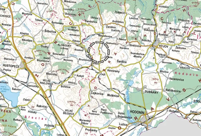Prodej pole, Násedlovice, 1101 m2