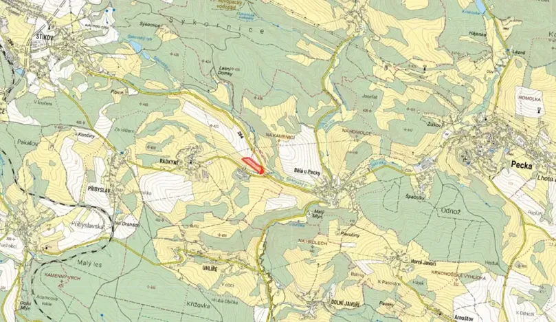Prodej pole, Nová Paka, 15334 m2
