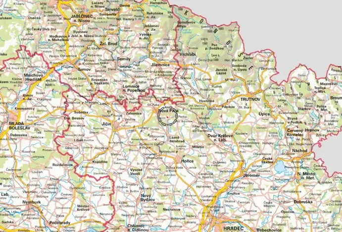 Prodej pole, Nová Paka, 15334 m2
