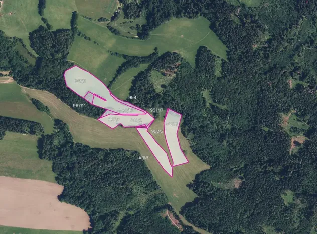 Prodej louky, Postřelmůvek, 51772 m2