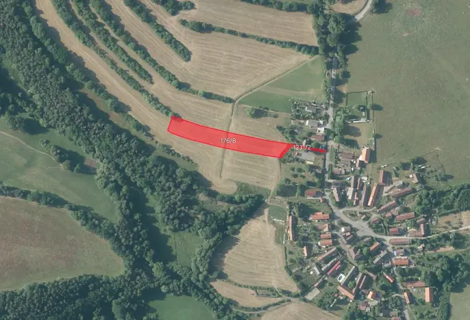 Prodej pole, Ostředek, 5791 m2