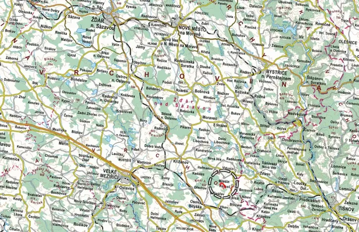 Prodej pole, Milešín, 19885 m2