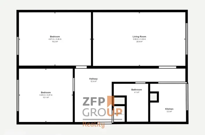 Prodej bytu 3+1, Třebíč, Okružní, 73 m2