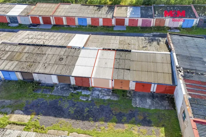 Prodej garáže, Cheb - Háje, 19 m2