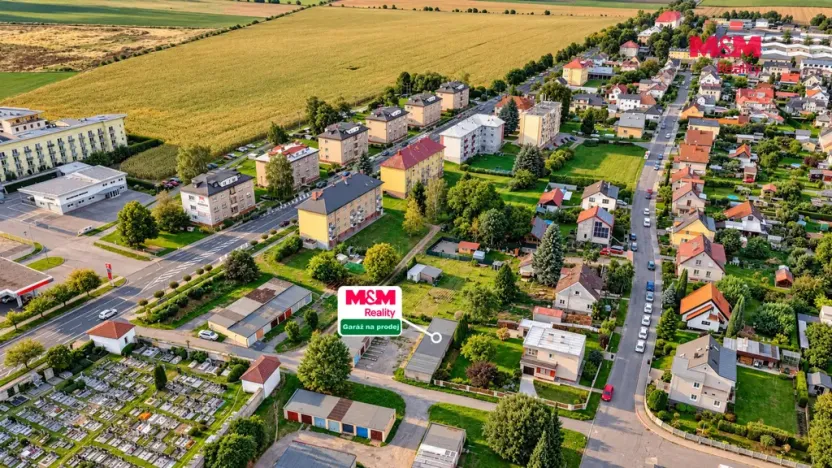 Prodej garáže, Kostelec nad Orlicí, 19 m2