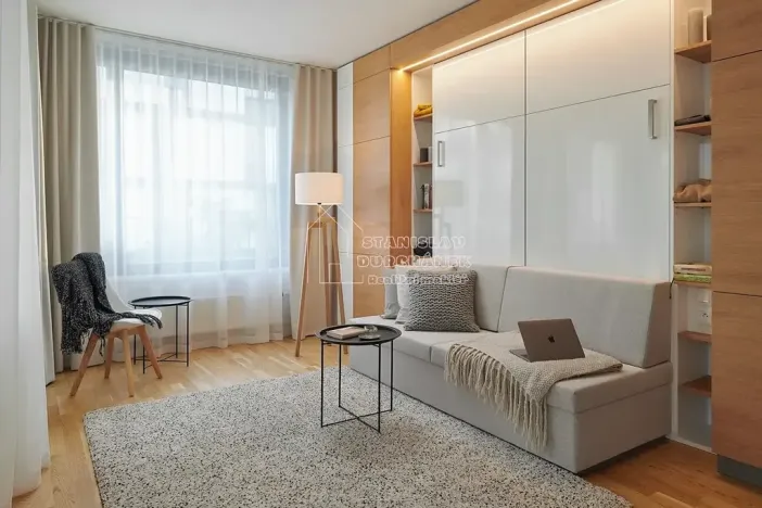 Pronájem bytu 1+kk, Praha - Střížkov, Střížkovská, 46 m2