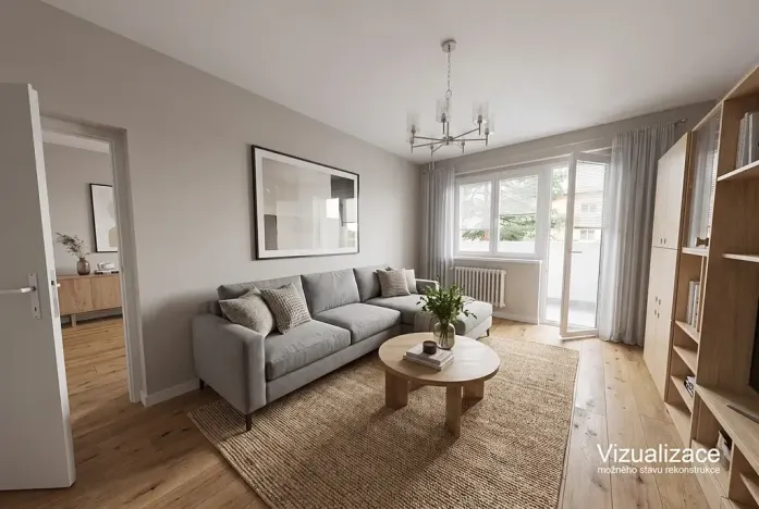 Prodej bytu 2+1, Uherský Brod, Větrná, 56 m2