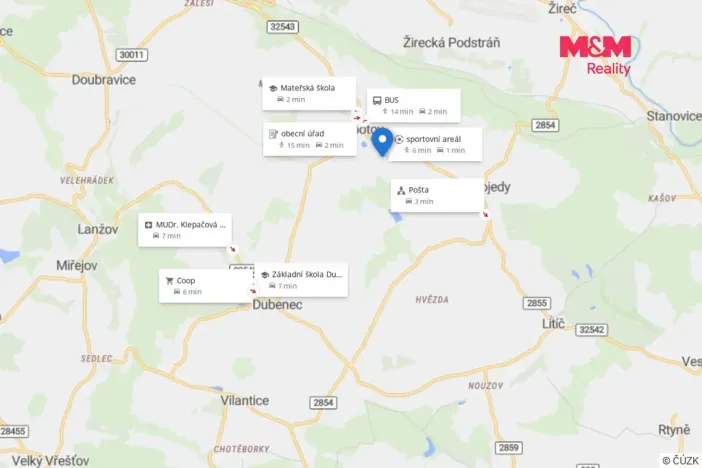 Prodej pozemku pro bydlení, Libotov, 1994 m2