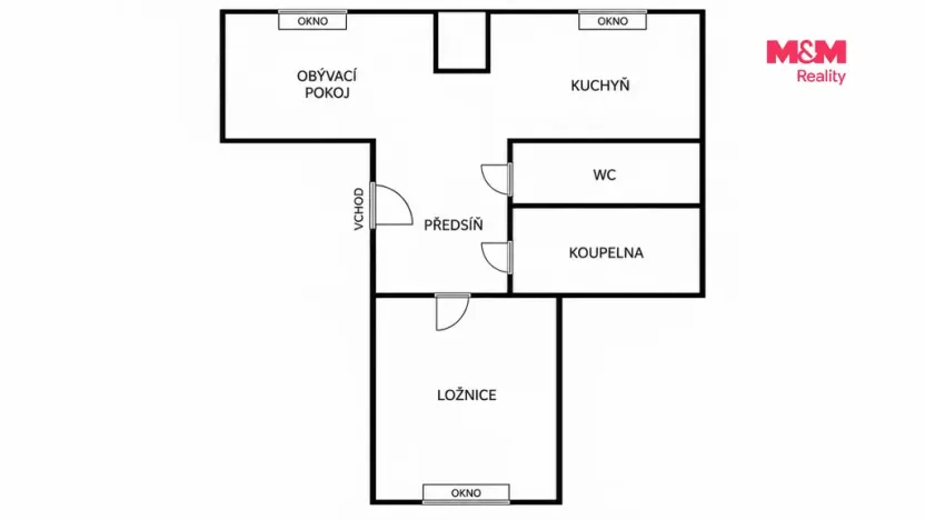 Pronájem bytu 2+kk, Praha - Bohnice, Bohnická, 79 m2