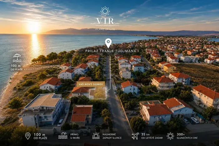 Prodej vily, Vir, Chorvatsko, 351 m2